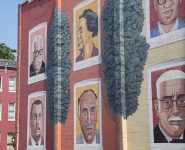 A mural in Druid Heights