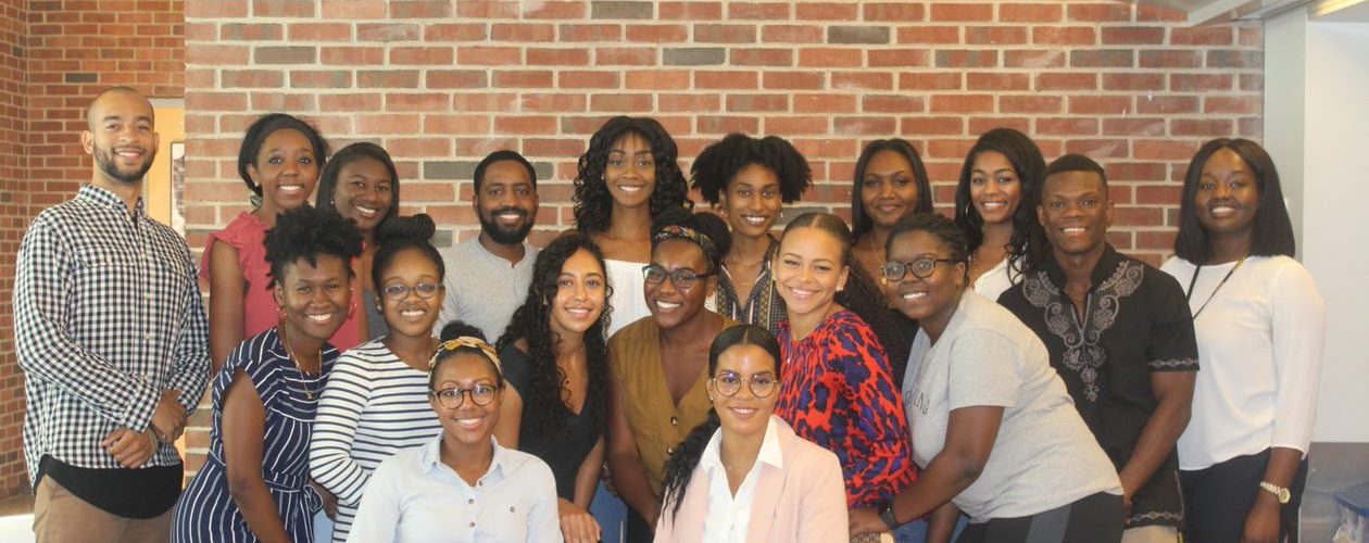 Members of the School of Dentistry’s 2019-2020 Student National Dental Association executive board