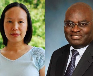 Xiaoli Nan, PhD, MA, professor and co-director of graduate studies in the Department of Communication at UMCP, and Clement A. Adebamowo, BM, ChB, ScD, professor of epidemiology and public health at UMSOM’s Institute of Human Virology, are collaborating on a study to understand why African Americans might accept or reject the COVID-19 vaccines.
