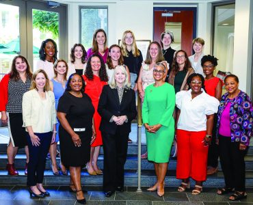 Members of the Women’s Leadership Circle, along with other alumni and students, gathered during Alumni Weekend 2022.