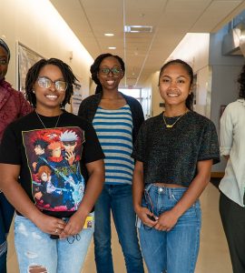 Students, who are part of UMSOM’s Graduate Program In Life Sciences or UMSOP’s Department of Pharmaceutical Sciences, began in the Initiative for Maximizing Student Development program in August. Several say it has helped foster a sense of community with monthly meetings.