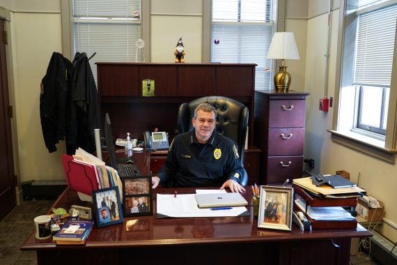Thomas Leone, MSL, chief of police and assistant vice president of public safety