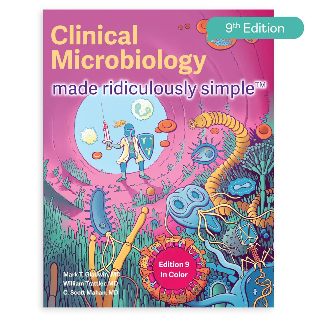 Clinical Microbiology Made Ridiculously Simple Cover