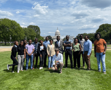 When the Malawi students and faculty came to Maryland Carey Law in August, they went to Washington, D.C., to tour the White House and hiked in Harpers Ferry, W. Va.