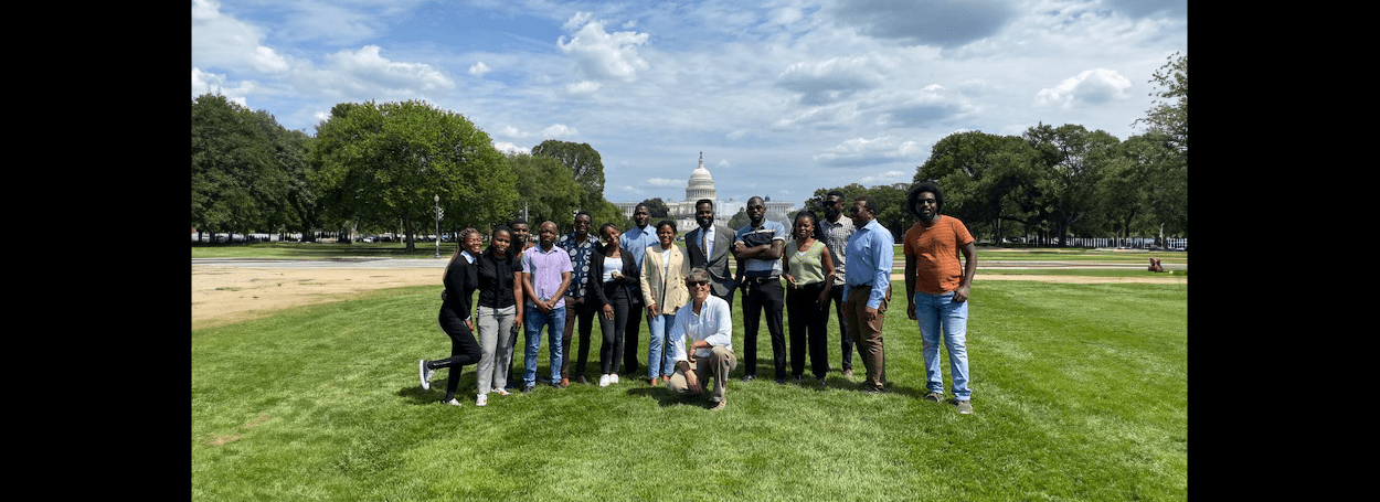 When the Malawi students and faculty came to Maryland Carey Law in August, they went to Washington, D.C., to tour the White House and hiked in Harpers Ferry, W. Va.
