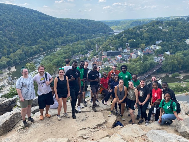 When the Malawi students and faculty came to Maryland Carey Law in August, they went to Washington, D.C., to tour the White House and hiked in Harpers Ferry, W.Va.