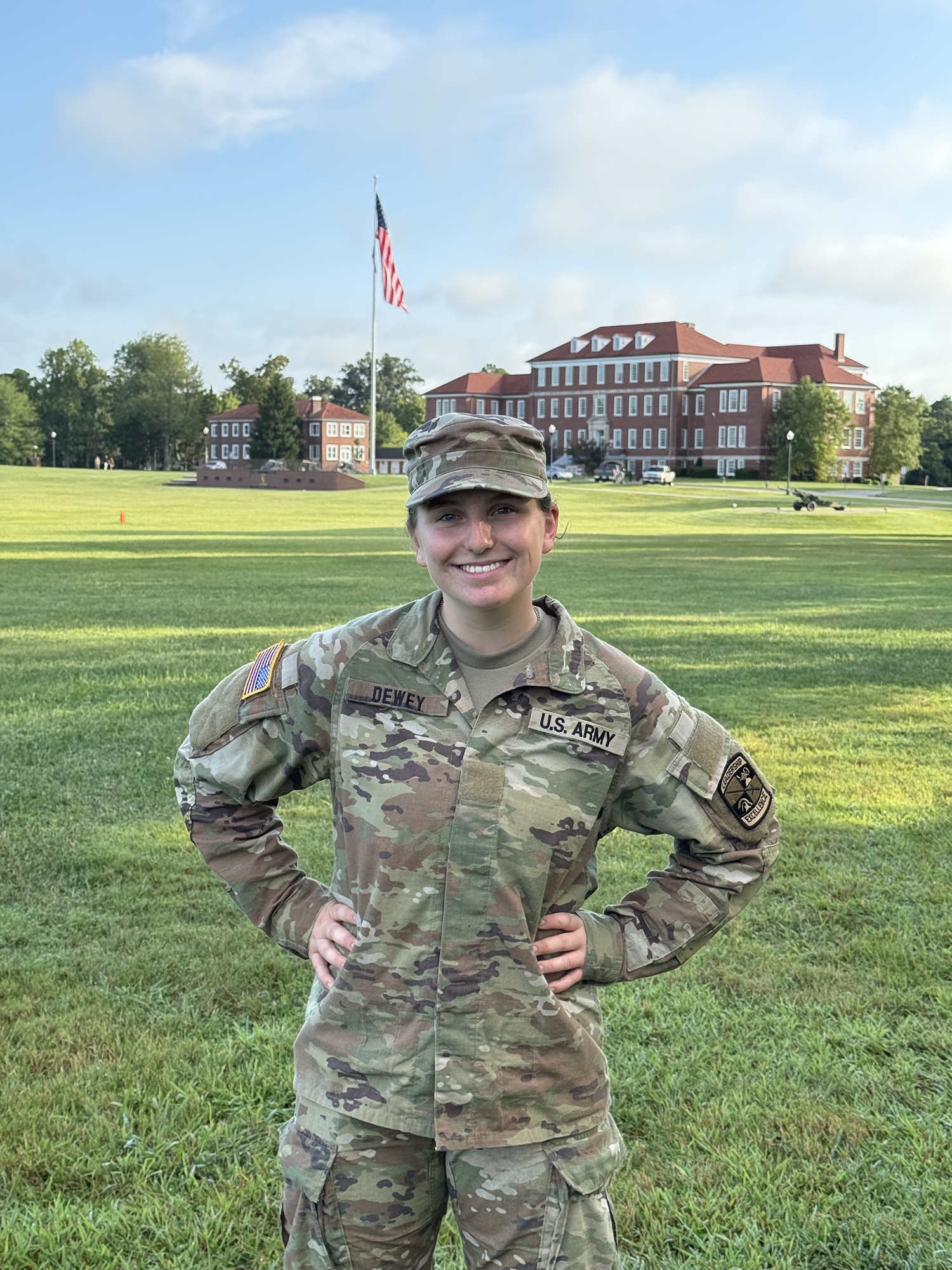Cadet Rachel Dewey