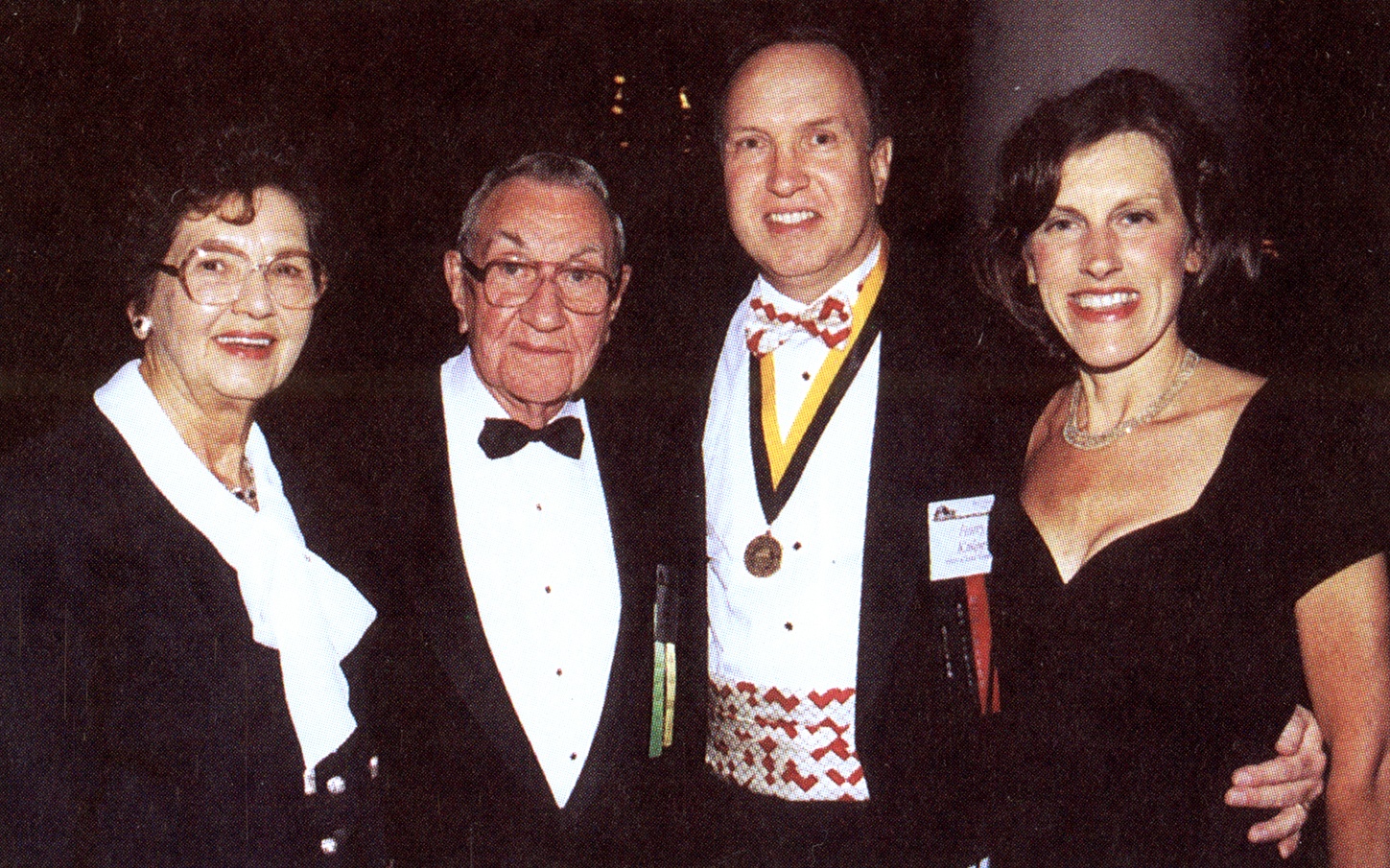 Shown here are from left, Barbara Knipp, Harry Lester Knipp, Harry Clarke Knipp, and Nora Knipp.